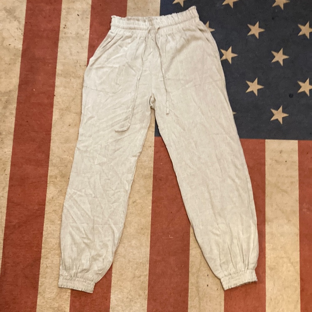 Comfy Linen Draw-string Pants